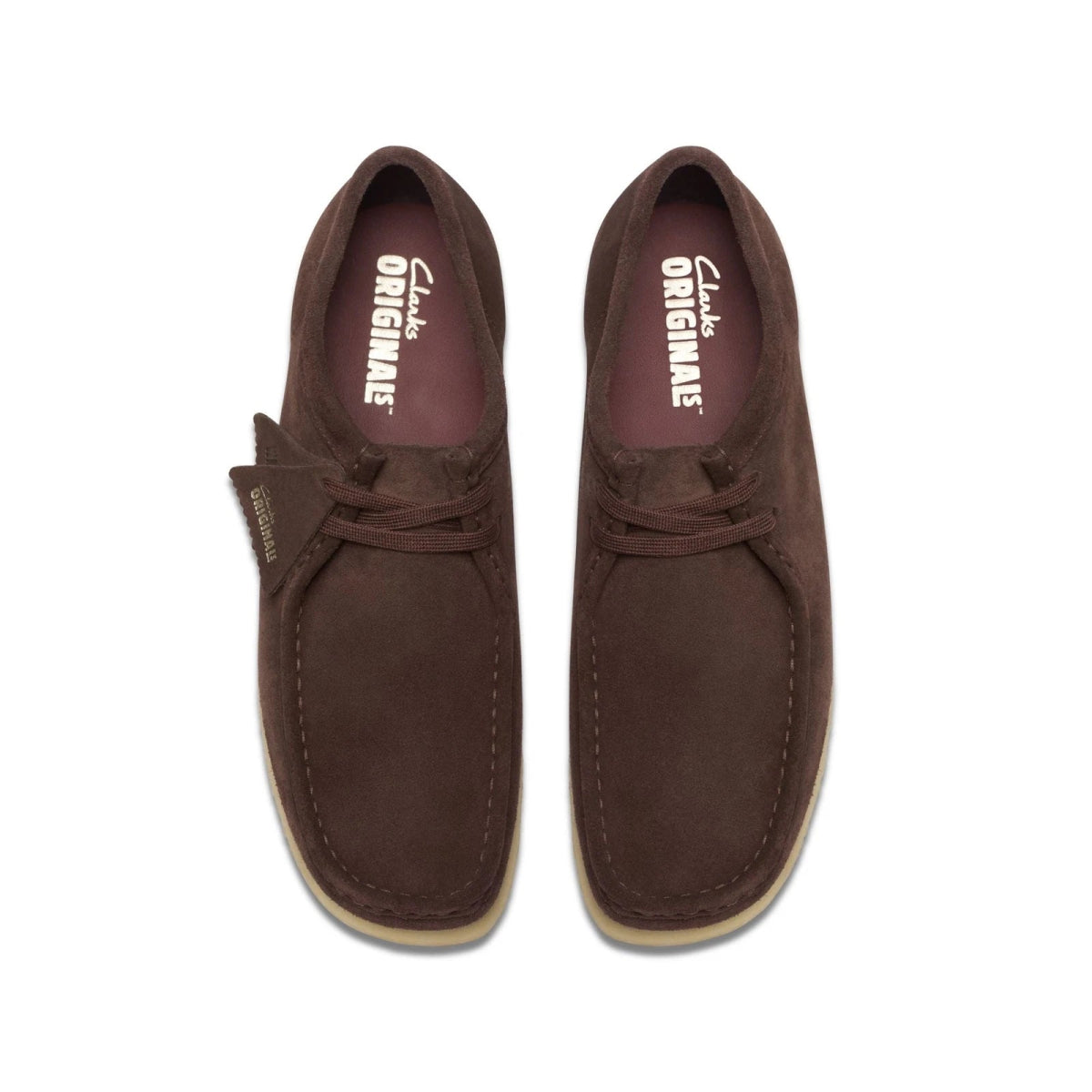 Clarks Originals Wallabee Low Men's Dark Brown Suede 26156606 Shoes by Clarks Originals – Don't Panic Shoes