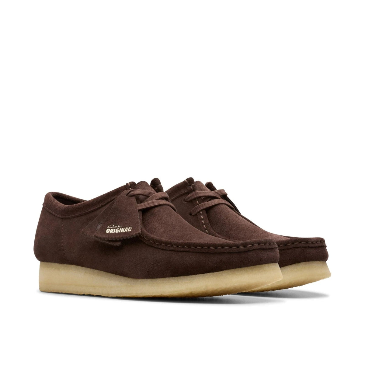 Clarks Originals Wallabee Low Men's Dark Brown Suede 26156606 Shoes by Clarks Originals – Don't Panic Shoes
