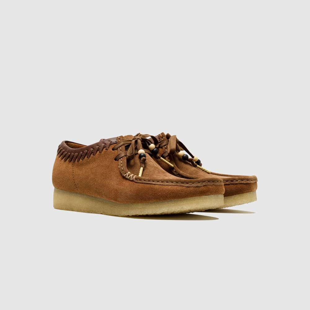 Clarks Originals Wallabee Low Men's Dark Tan Suede 26165806 Shoes by Clarks Originals – Don't Panic Shoes