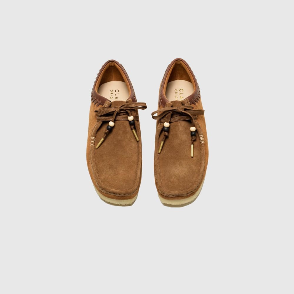 Clarks Originals Wallabee Low Men's Dark Tan Suede 26165806 Shoes by Clarks Originals – Don't Panic Shoes