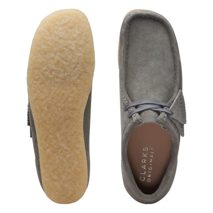 Clarks Originals Wallabee Low Men's Gray Suede 26170535 Shoes by Clarks Originals – Don't Panic Shoes