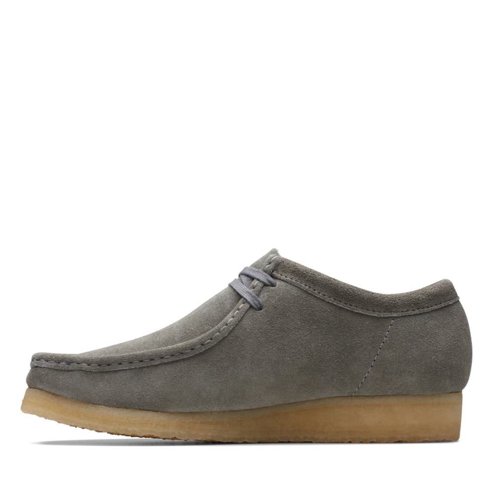 Clarks Originals Wallabee Low Men's Gray Suede 26170535 Shoes by Clarks Originals – Don't Panic Shoes