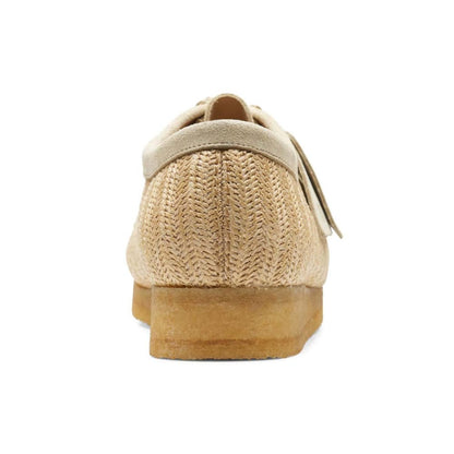 Clarks Originals Wallabee Low Men's Natural Interest Raffia Textile 26165447 Shoes by Clarks Originals – Don't Panic Shoes