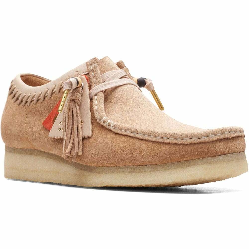 Clarks Originals Wallabee Low Men's Natural Tan Suede – Don't