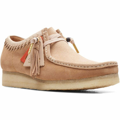 Clarks Originals Wallabee Low Men's Natural Tan Suede 26165427 Shoes by Clarks Originals – Don't Panic Shoes