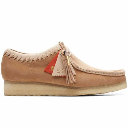 Clarks Originals Wallabee Low Men's Natural Tan Suede 26165427 Shoes by Clarks Originals – Don't Panic Shoes