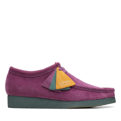 Clarks Originals Wallabee Low Men's Purple And Green Suede 26168860 Shoes by Clarks Originals – Don't Panic Shoes