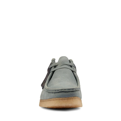 Clarks Originals Wallabee Low Men's Sage Gray Nubuck Leather 26162538 Shoes by Clarks Originals – Don't Panic Shoes