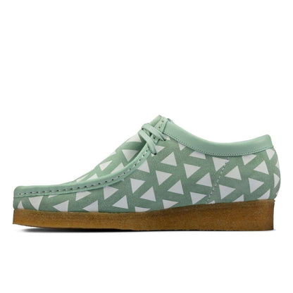 ClarkS Originals Wallabee Low Men’s Shoes – Mint Green Suede – Style 26160206 – Fresh Heritage Icon Shoes by Clarks Originals – Don't Panic Shoes