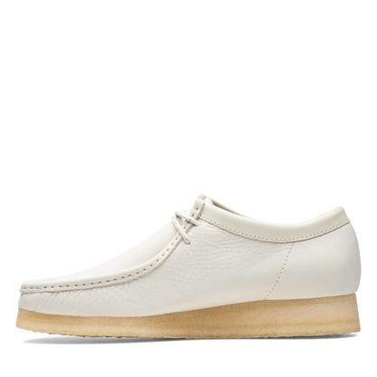 ClarkS Originals Wallabee Low Men’s Shoes – Off - White Leather – Style 26166299 Shoes by Clarks Originals – Don't Panic Shoes