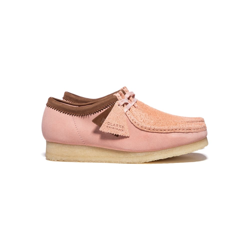 ClarkS Originals Wallabee Low Men’s Shoes – Pink Combi Suede – Style 26171990 Shoes by Clarks Originals – Don't Panic Shoes