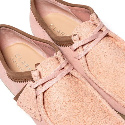 ClarkS Originals Wallabee Low Men’s Shoes – Pink Combi Suede – Style 26171990 Shoes by Clarks Originals – Don't Panic Shoes