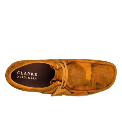 Clarks Originals Wallabee Low Men's Tumeric Camo Suede 26162484 Shoes by Clarks Originals – Don't Panic Shoes