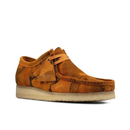 Clarks Originals Wallabee Low Men's Tumeric Camo Suede 26162484 Shoes by Clarks Originals – Don't Panic Shoes
