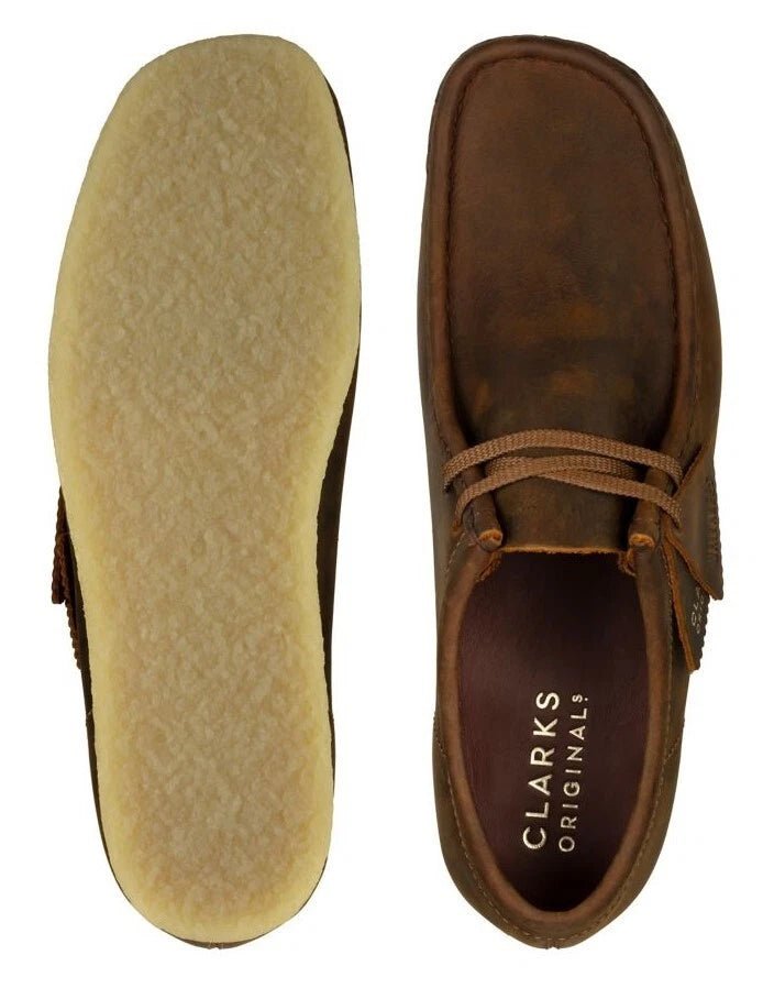 Clarks Originals Wallabee Low Top Men's Beeswax Leather 26156605 Shoes by Clarks Originals – Don't Panic Shoes