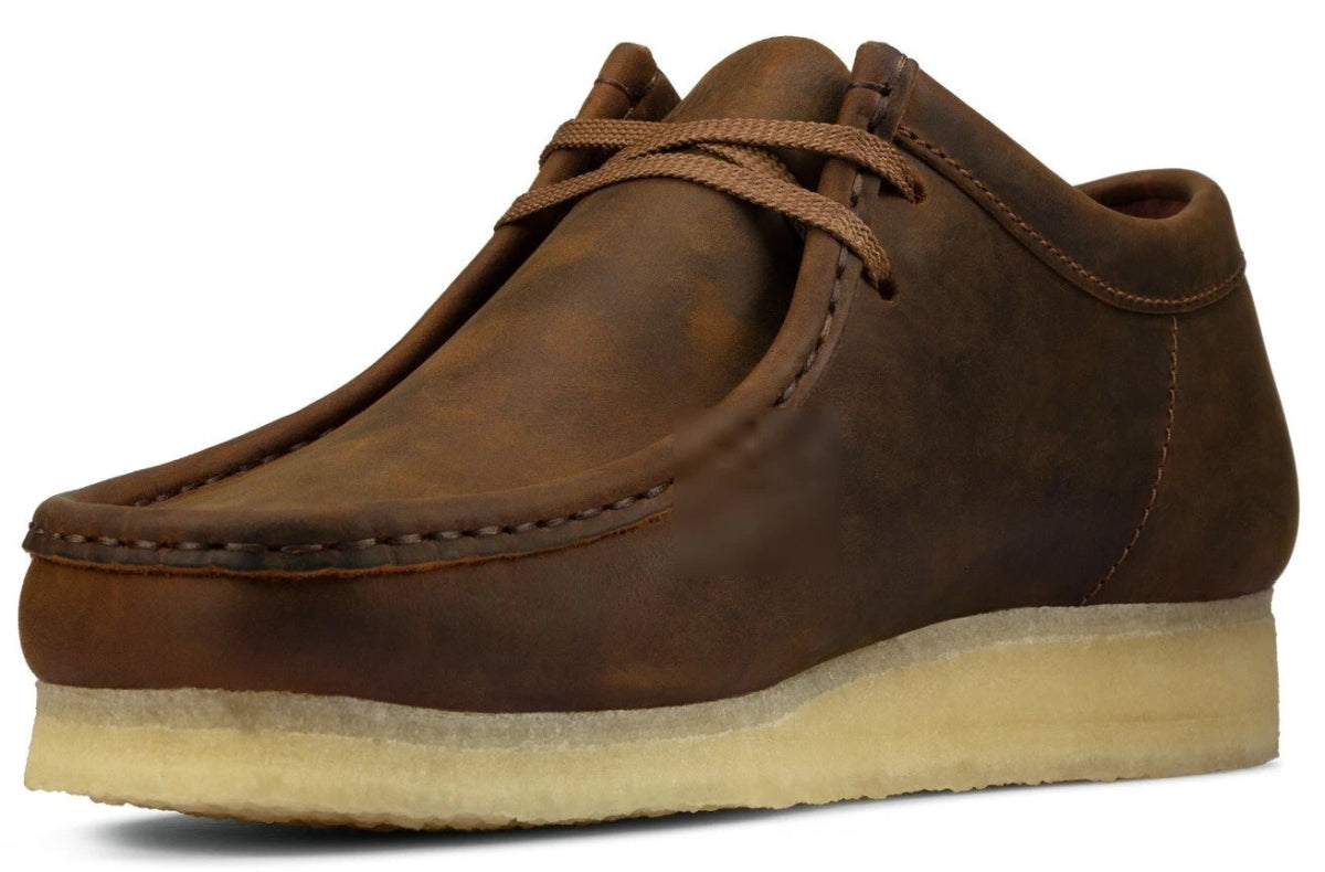 Clarks Originals Wallabee Low Top Men's Beeswax Leather 26156605 Shoes by Clarks Originals – Don't Panic Shoes