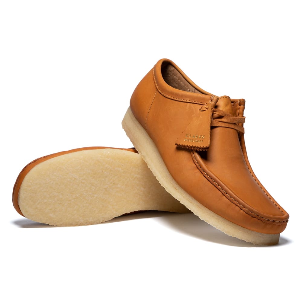 Clarks Originals Wallabee Low Top Men's Tan Leather 26168842 Shoes by Clarks Originals – Don't Panic Shoes