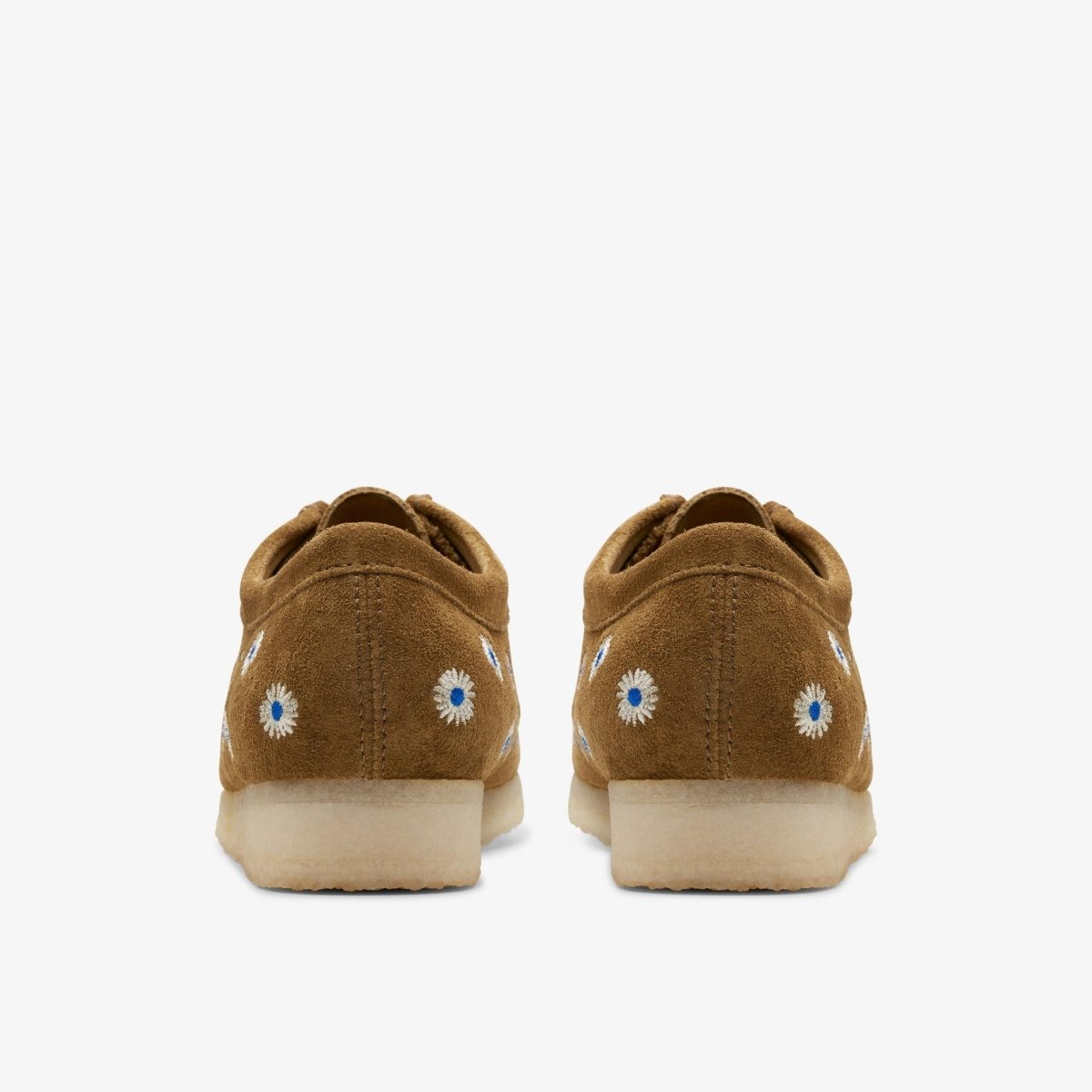 ClarkS Originals Wallabee Men’s Dark Olive Emb Suede 26175852 0 by Clarks Originals – Don't Panic Shoes