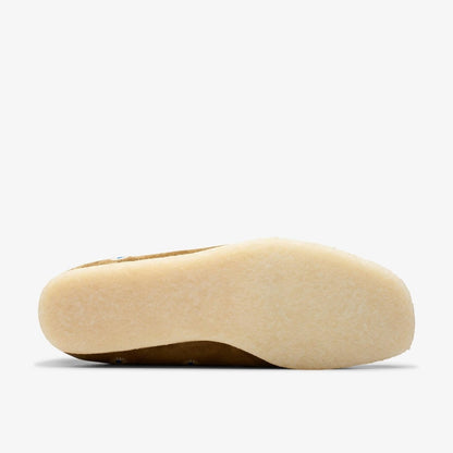 ClarkS Originals Wallabee Men’s Dark Olive Emb Suede 26175852 0 by Clarks Originals – Don't Panic Shoes