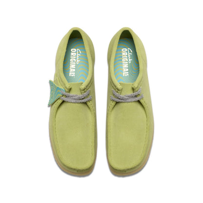 ClarkS Originals Wallabee Men’s Green Suede 26175855 Footwear by Clarks Originals – Don't Panic Shoes