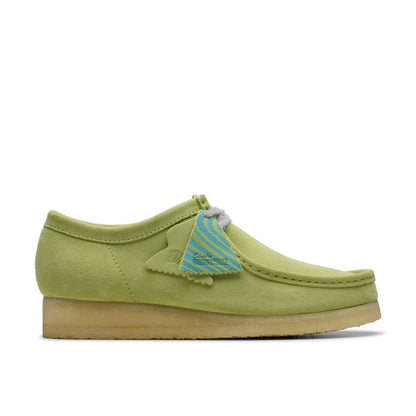 ClarkS Originals Wallabee Men’s Green Suede 26175855 Footwear by Clarks Originals – Don't Panic Shoes