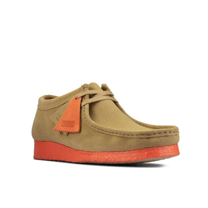 Clarks Originals Wallabee Men's Light Tan Suede 26160204 Shoes by Clarks Originals – Don't Panic Shoes