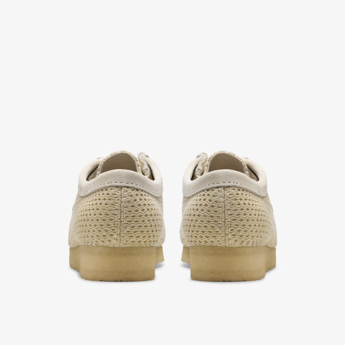 ClarkS Originals Wallabee Men’s Off White Mesh 26175849 0 by Clarks Originals – Don't Panic Shoes