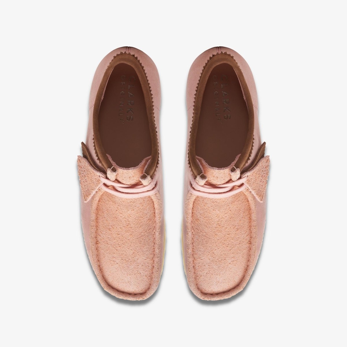 ClarkS Originals Wallabee Men’s Pink Combi Suede 26171990 0 by Clarks Originals – Don't Panic Shoes