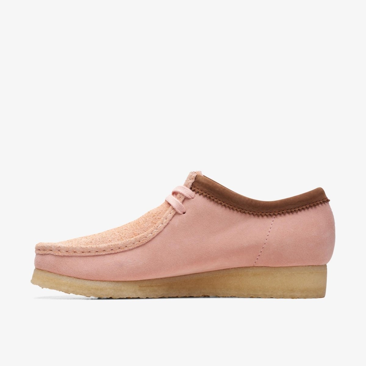ClarkS Originals Wallabee Men’s Pink Combi Suede 26171990 0 by Clarks Originals – Don't Panic Shoes