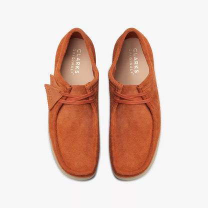 ClarkS Originals Wallabee Men’s Suede Burnt Orange 26173637 0 by Clarks Originals – Don't Panic Shoes