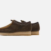 Thumbnail for Clarks Originals Wallabee Low Stitch Pack Men’s Green Combi