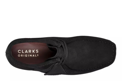 ClarkS Originals Wallabee Women’s Black Suede Boot 26155521 Footwear by Clarks Originals – Don't Panic Shoes