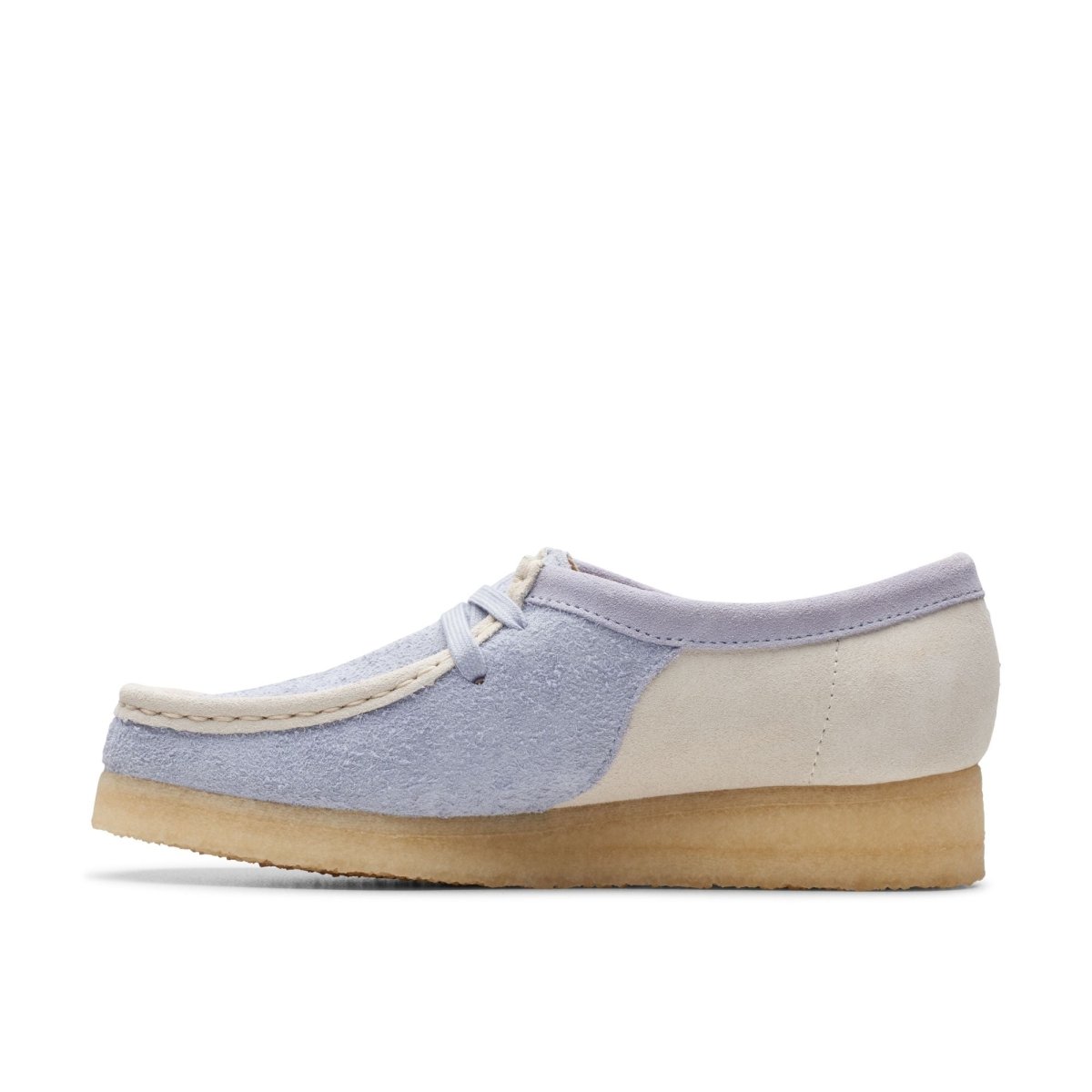 ClarkS Originals Wallabee Women’s Cloud Grey Combi 26176523 Footwear by Clarks Originals – Don't Panic Shoes