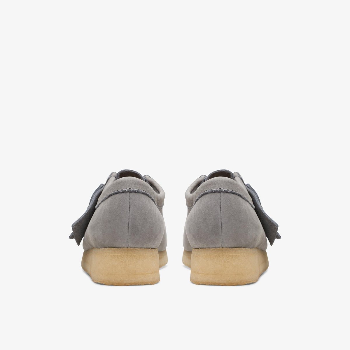 ClarkS Originals Wallabee Women’s Grey Nubuck 26169921 Footwear by Clarks Originals – Don't Panic Shoes