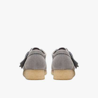 ClarkS Originals Wallabee Women’s Grey Nubuck 26169921 Footwear by Clarks Originals – Don't Panic Shoes