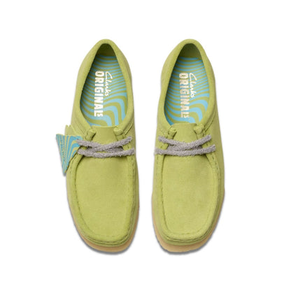 ClarkS Originals Wallabee Women’s Pale Lime Suede 26175670 Footwear by Clarks Originals – Don't Panic Shoes