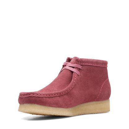 ClarkS Originals Wallabee Women’s Pink Suede 26168667 Footwear by Clarks Originals – Don't Panic Shoes