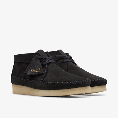 ClarkS Originals Weaver Boot Men’s Black Suede 26169236 Footwear by Clarks Originals – Don't Panic Shoes