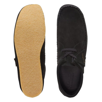 Clarks Originals Weaver Men's Black Suede 26165081 Shoes by Clarks Originals – Don't Panic Shoes