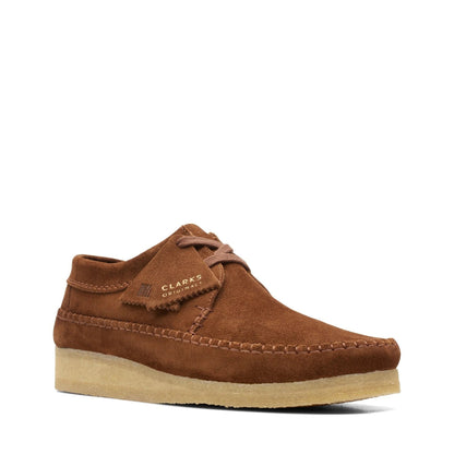 Clarks Originals Weaver Men’s Cola Brown Suede 26165082 Shoes by Clarks Originals – Don't Panic Shoes