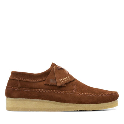 Clarks Originals Weaver Men’s Cola Brown Suede 26165082 Shoes by Clarks Originals – Don't Panic Shoes