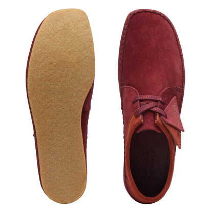 Clarks Originals Weaver Men's Ox Blood Suede 26168629 Shoes by Clarks Originals – Don't Panic Shoes