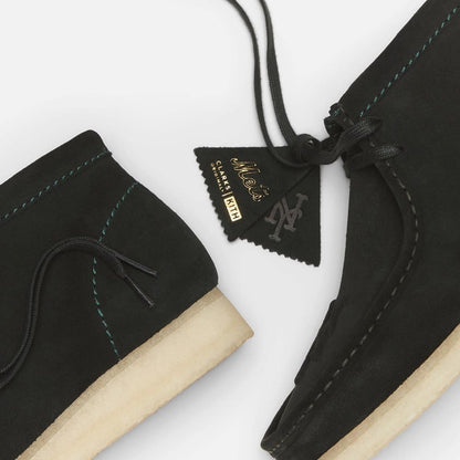 ClarkS Originals X Kith X New York Mets Wallabee Boot Men’s Shoes – Dark Green Suede – Style 26166602 – Limited Edition Collector Drop Shoes by Clarks Originals – Don't Panic Shoes