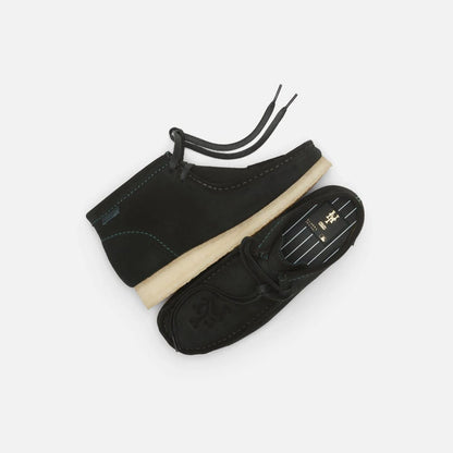 ClarkS Originals X Kith X New York Mets Wallabee Boot Men’s Shoes – Dark Green Suede – Style 26166602 – Limited Edition Collector Drop Shoes by Clarks Originals – Don't Panic Shoes