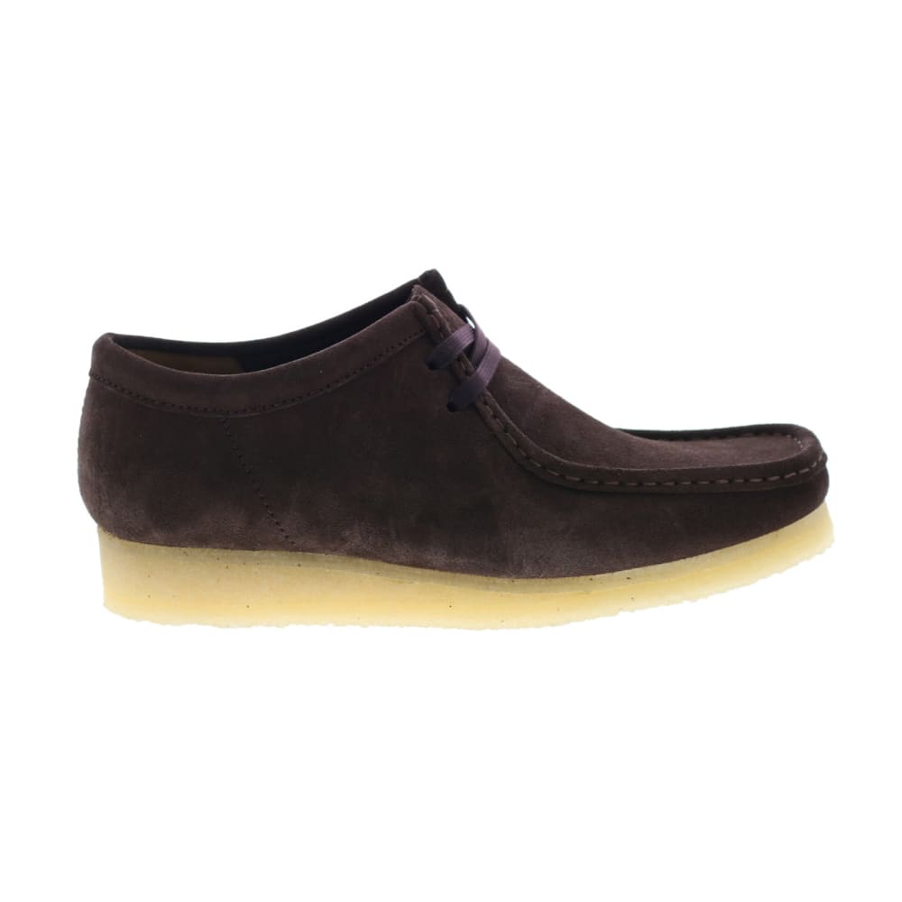 Clarks Wallabee 26156606 Mens Brown Suede Oxfords & Lace Ups