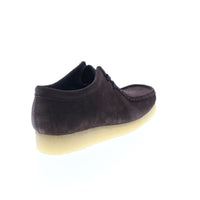 Thumbnail for Clarks Wallabee 26156606 Mens Brown Suede Oxfords & Lace Ups