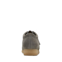 Thumbnail for Clarks Wallabee 26170535 Mens Gray Suede Oxfords & Lace Ups