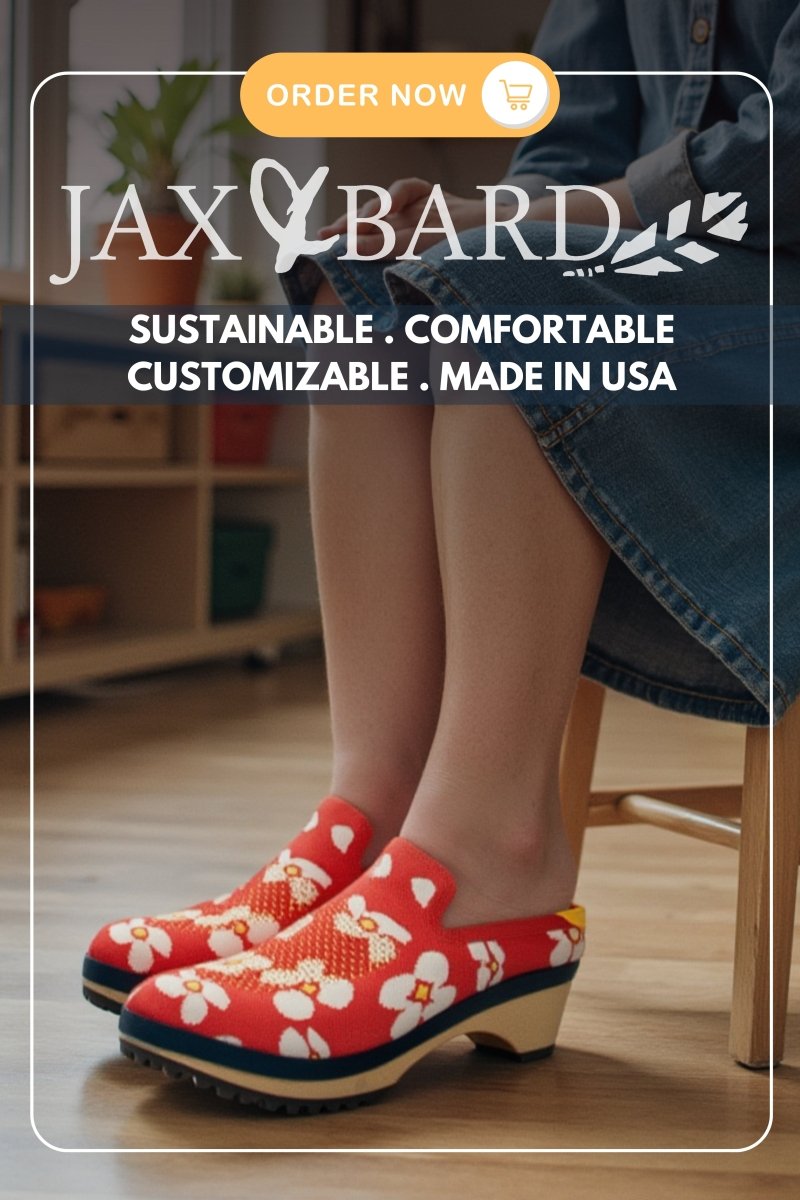 Clearnace Viola Clog Footwear by Jax & Bard Shoes – Don't Panic Shoes