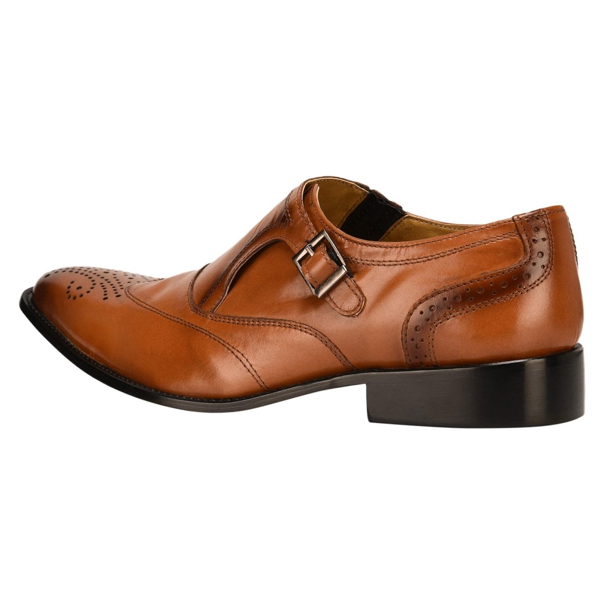 Clooney Leather Oxford Style Monk Straps Shoes by Libertyzeno – Don't Panic Shoes