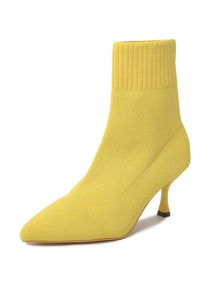 Coco | Yellow Boots by J.Adams – Don't Panic Shoes